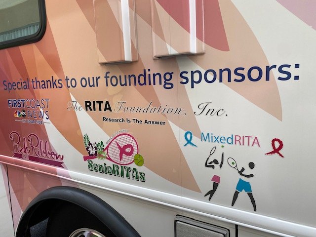 The Buddy Bus is a mobile mammogram unit.